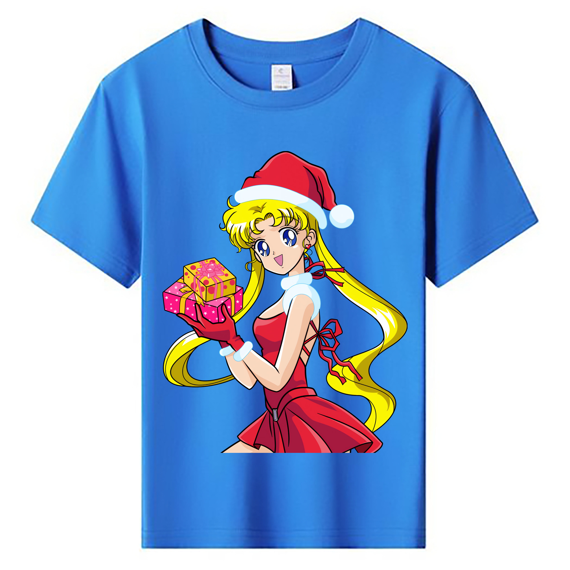 （画像用） 美少女戦士セーラームーン 月野 うさぎ つきの うさぎ Sailor Moon Tsukino Usagi 綿100％キッズTシャツ（フロントプリント）